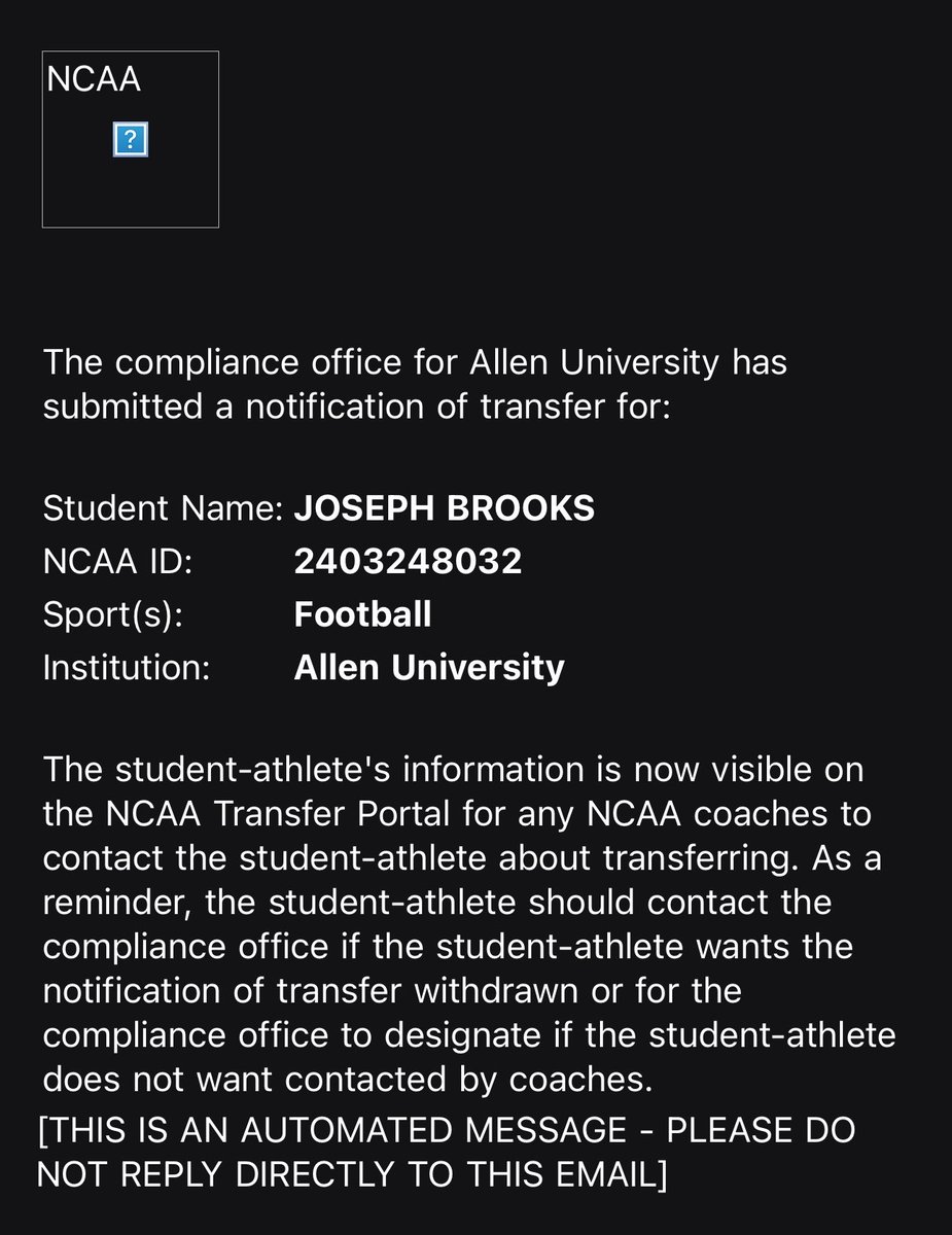 JosephBrooks22's tweet photo. Leave it all to the man above 🙏🏽🩸
#AGTG #transferportal #collegefootball #explorepage #football #ncaa #leak #D2football #D1Football #portal #dline #edge #DT #transfer  #jucoproduct https://t.co/C8WQAaHzzO