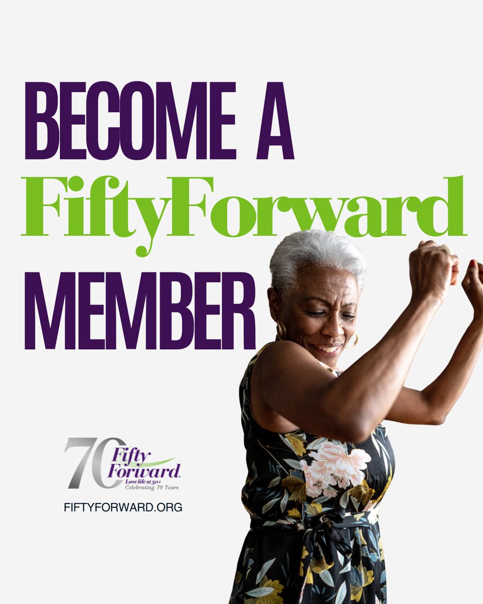 FiftyForward's tweet photo. FiftyForward is here to help adults 50+ in Middle Tennessee live longer, more fulfilling lives and becoming a member is the perfect way to get connected!

Learn more about becoming a member today at https://t.co/Mwv6GTjoYt 🔗

#FiftyForward https://t.co/3GeavXYnvv