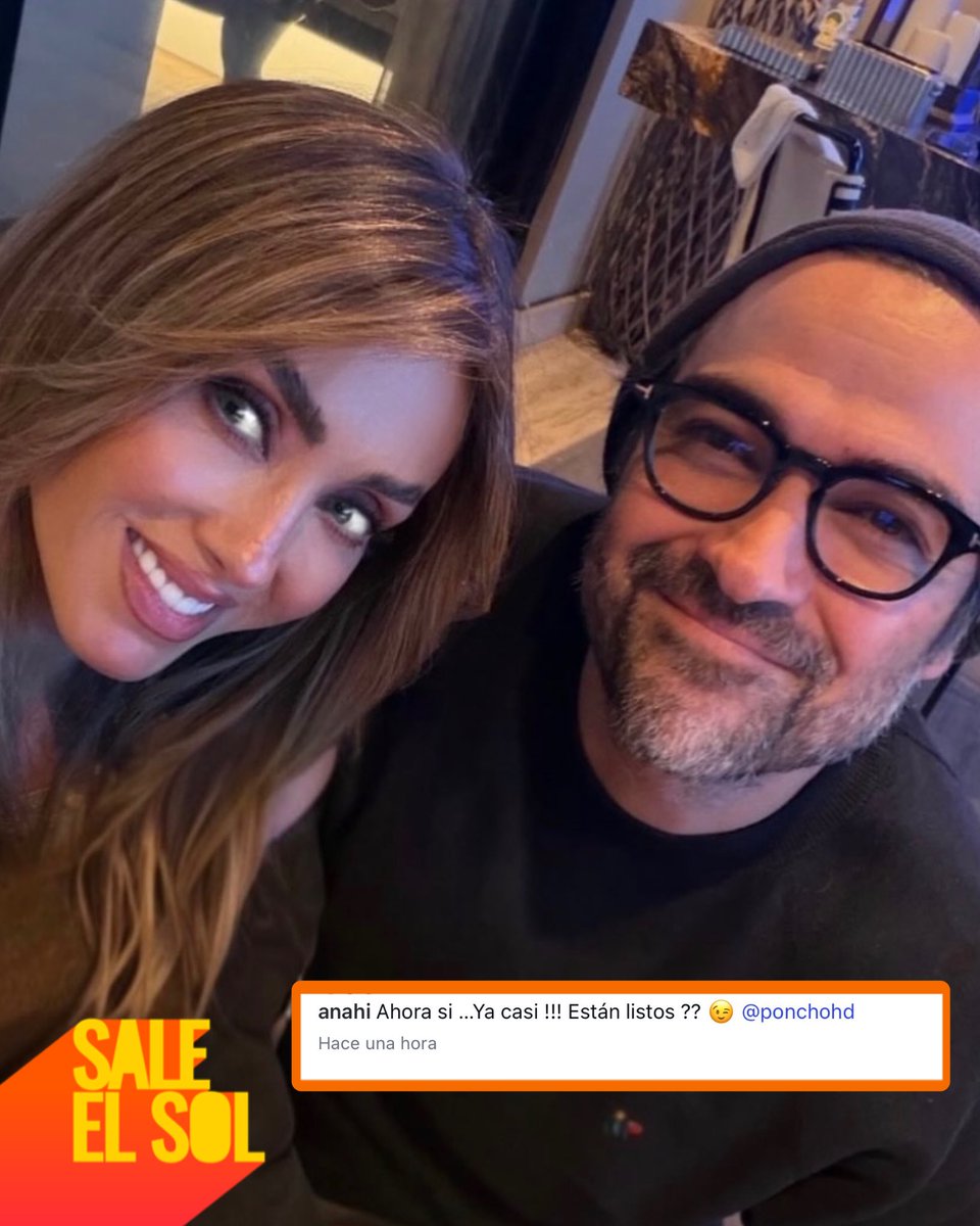 saleelsoltv's tweet photo. ¡#Anahí compartió esta fotografía junto a #PonchoHerrera luego de que se diera a conocer que muy pronto estrenarán una entrevista! 🤩💃🏻🕺🏻☀️📺 #SaleElSol #SESAlMomento https://t.co/vy2a8zQSeb