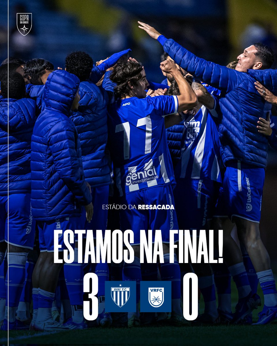 AvaiFC's tweet photo. 🦁🗣️ ACAAAAAAAAAAAAABOU,
ESTAAAAAAAAAMOS NA FINAAAAAAAAAL!

@avaifc 3x0 Volta Redonda

#TodosPeloAvaí
📷: Fabiano Rateke/@AvaiFC https://t.co/39I1Pd5Pv7