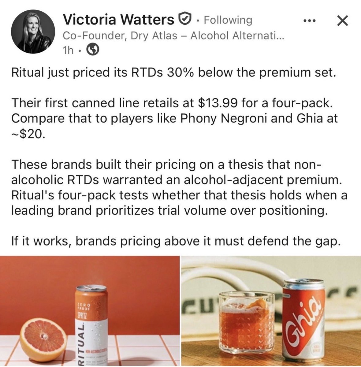 MaxMulvihil's tweet photo. All these NA products are enjoying the benefit of allocated, experimental shelf space. When you collapse the main differentiator of price, how do merchants rationalize the space in the face of ongoing underperformance? https://t.co/70MK783FbM