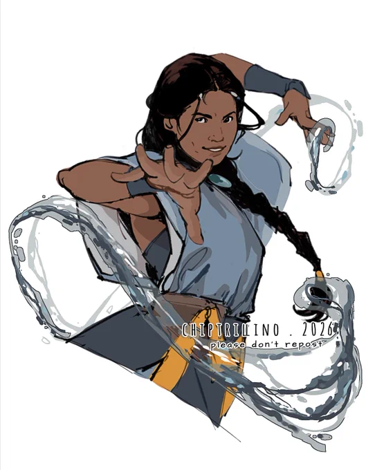 well hi uh... long time no post. have some kataras! her adult design is the only one i have zeros complains about! #AvatarTheLastAirbender #Katara