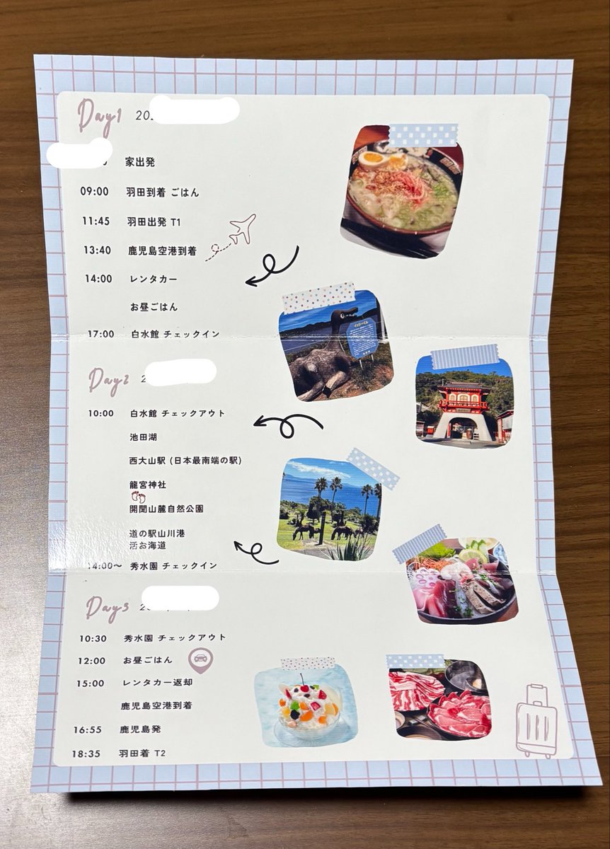 mo_gnupp's tweet photo. 生粋の大Jです
ノートだけでなく、紙やwebでしおりを作ったりもします
周りは全員Pなので、電車や飛行機、ホテルの予約も担当し、ツアーガイド化します
予定が詰まっているように見えて、さまざまな状況を事前に予測しているので、柔軟に対応できます(大雨、生理、電車逃した等)
就職先募集中です https://t.co/feEcd5KmVz