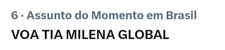 suportemilena's tweet photo. Já estamos em sextooo, bora que hoje da pra alcançar o primeirooo!!

VOA TIA MILENA GLOBAL https://t.co/cfA9YWGfWu