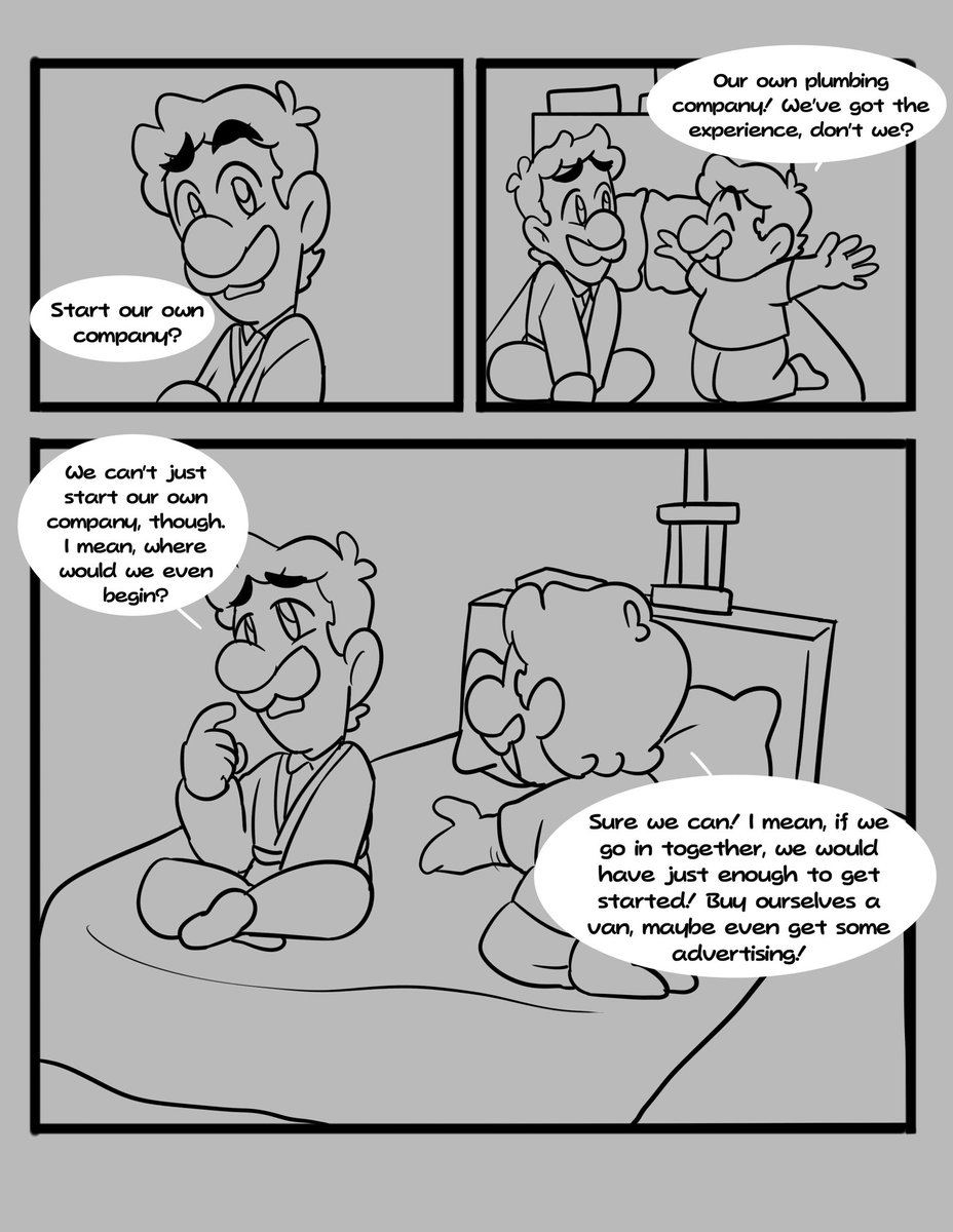 caroliner_draws's tweet photo. Surprise! Here’s a comic I did months ago but never got around to coloring…(1/3) https://t.co/6ajzxAoPAJ