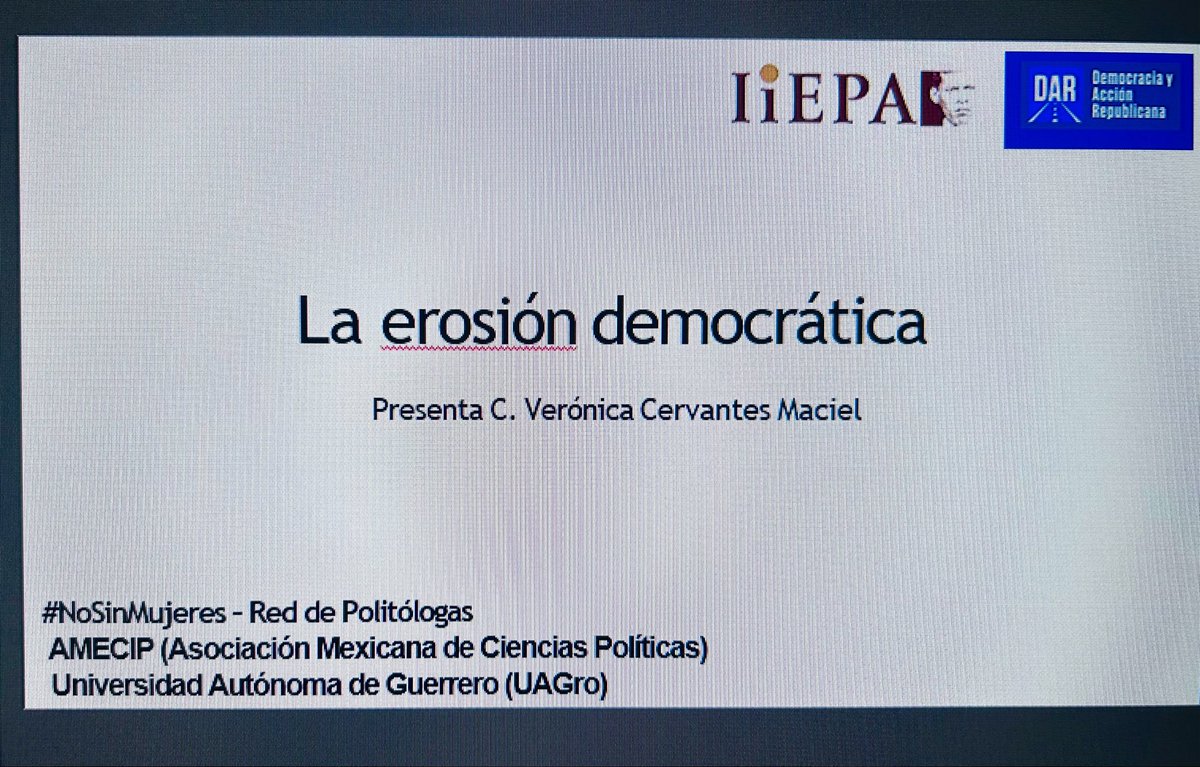 vxronicvcm's tweet photo. ➡️✅ Preparándome para mi exposición sobre la erosión democrática en la asociación de DAR; gracias a la invitación del destacado politólogo Dr. Jesús Tovar Mendoza.

#OrgullosamenteIIEPA #OrgullosamenteUagro

#NoSinMujeres 
#Amecip 
@UAGro_MX https://t.co/YC5s6iBhim