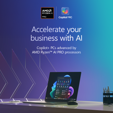 DBISPLLC's tweet photo. Ready to upgrade your business PCs? 💡 DM us to discuss how AI-powered #Copilot+ PCs with AMD Ryzen™ AI PRO processors deliver next-level speed, battery life, and security. @Windows @Copilot https://t.co/A8keggQnCx