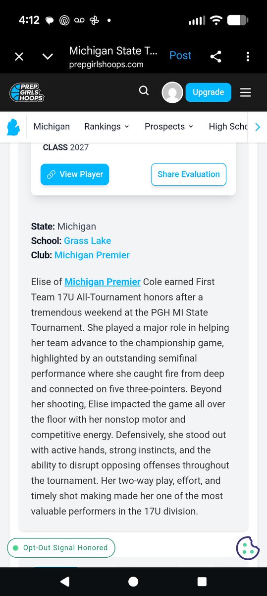 elbullock13's tweet photo. Thank you!  @CoachColeCC @CoachEvanBell @MIpremierbball @pgh_Danyle https://t.co/lIqQXpqFBG