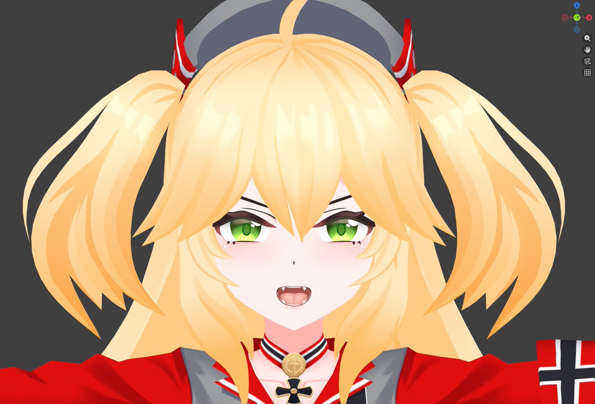 Yo2model's tweet photo. ヒッパーWIP
＃アズレン https://t.co/BZ2NJQxLsA