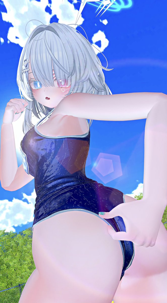 DaltanyaVRC's tweet photo. ちょっとお尻大きすぎたかも､､､
 #VRChat  #Chocolat3D https://t.co/oK3uc3IoaP