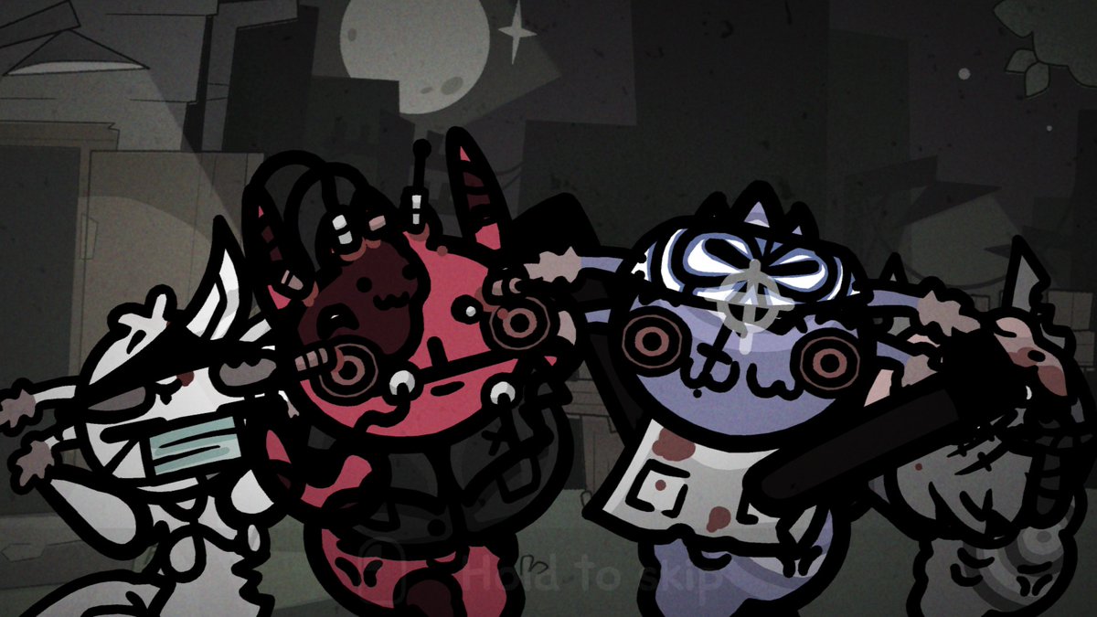 zipuli0's tweet photo. Wish I could say that my fight against the last House Boss was a fair fight, but yeah... I kinda went overboard for laughs #Mewgenics https://t.co/A6RlqfRE07