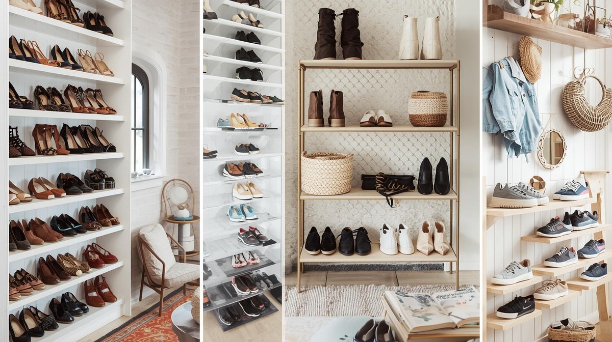 RoniceJackson's tweet photo. Got shoes all around the place? Use these shoe storage ideas to keep them organized. 😉

#Storage #StorageSpace #Shoes #ShoeStorage #ShoeStorageHacks
 https://t.co/h70HdxkrnS https://t.co/ksAcUvmIis