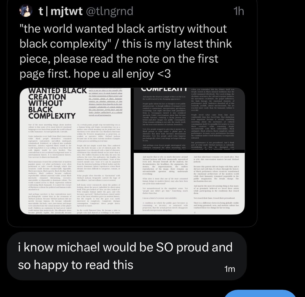 t | mjtwt tweet media