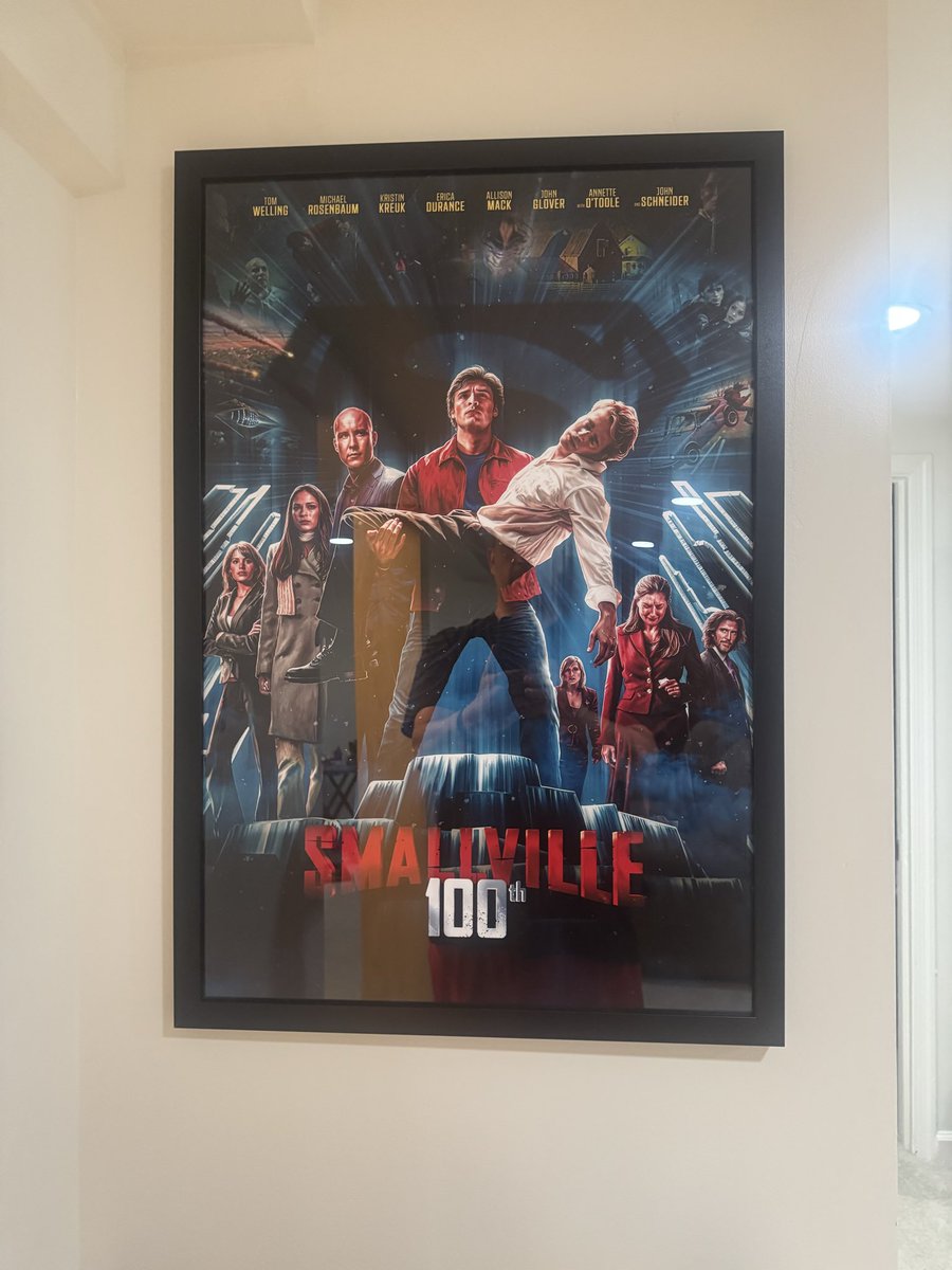 DTuben4's tweet photo. @TalkVillePod I finally put it up a year after getting it! https://t.co/ihMKL7kKFQ