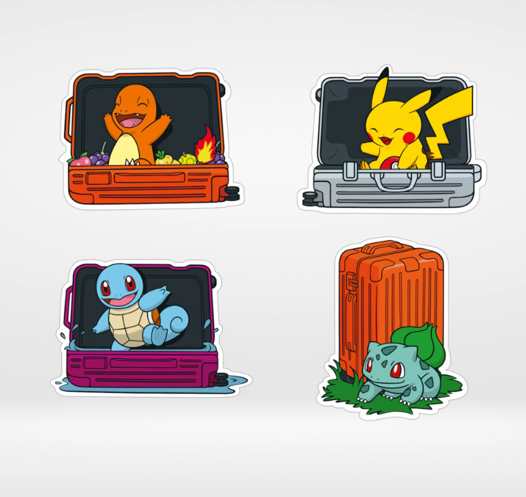 Sifu_pokePress's tweet photo. 【ポケモン×リモア】リモアよりポケモン30周年記念の新商品が発表

📅発売日：2026年6月2日(火)
✅3種のレザー製ラゲージチャーム、 ステッカーセット、ホイールセットが登場
✅チャーム リザードン/ヒトカゲ/ピカチュウ：42,900円
✅ホイールセット ポケモン：42,900円
✅ステッカーセット：7,700円

・RIMOWAストア6店舗にて11時～13時までの間、抽選受付
・オンラインは同日16時より先着順販売

発売店舗：RIMOWAストア 表参道 / 銀座7丁目 / 名古屋 栄 / 大阪 心斎橋 / 神戸 / 福岡

詳細はこちら
https://t.co/BlGwNXjx3w