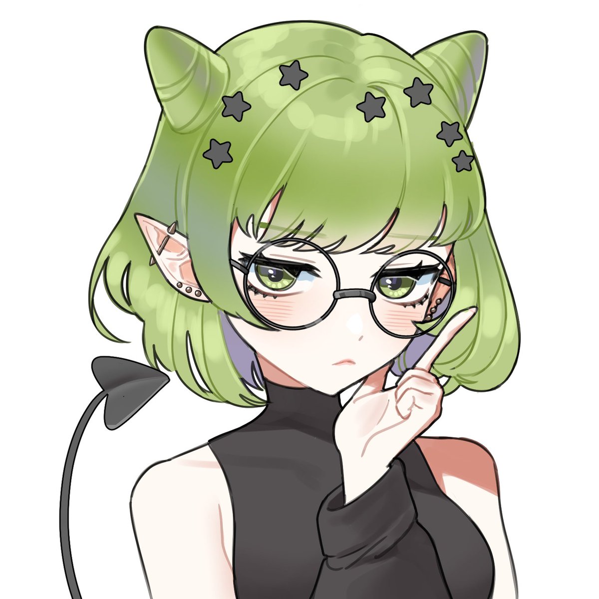 Piisochan's tweet photo. Old skeb comm 💚🖤
#vgencomm https://t.co/WYqAbLR5yY