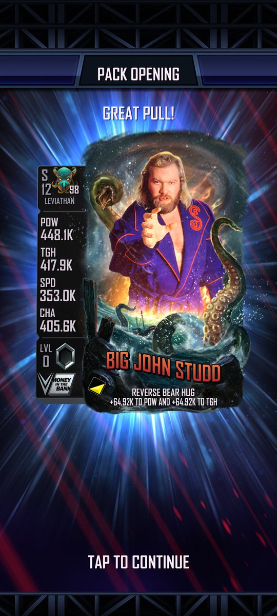 _Abbysdad_'s tweet photo. First new tier pull! #BigJohnStudd https://t.co/UxpSEaoqOB