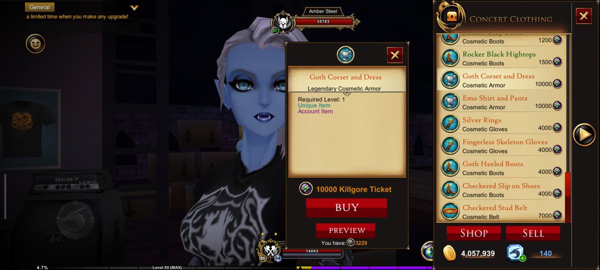 GodDragonAE's tweet photo. What is this? These items are extremely expensive to obtain. What's the logical explanation for this? I can only imagine players aging before they can get one of these items. @Clarion_AE @ArtixKrieger @BeleenAE  @DageTheEvil https://t.co/hwuwtV400I