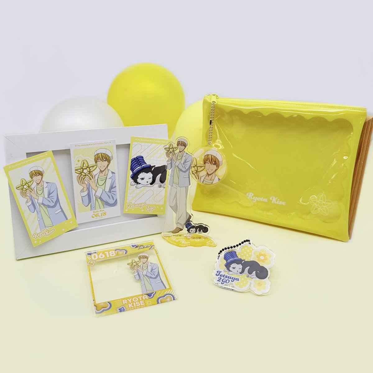 namjatown765's tweet photo. 「黒子のバスケ Balloon Art Collection Ver. Kise」
✨本日5/28(木)よりスタート！✨

「バルーンアート」をテーマにした描き下ろしイラスト🎈
第1弾は #黄瀬涼太 が登場です！

https://t.co/CZAhWxFK5t

#kurobas #ナンジャタウン https://t.co/Z0bp6sBAs4
