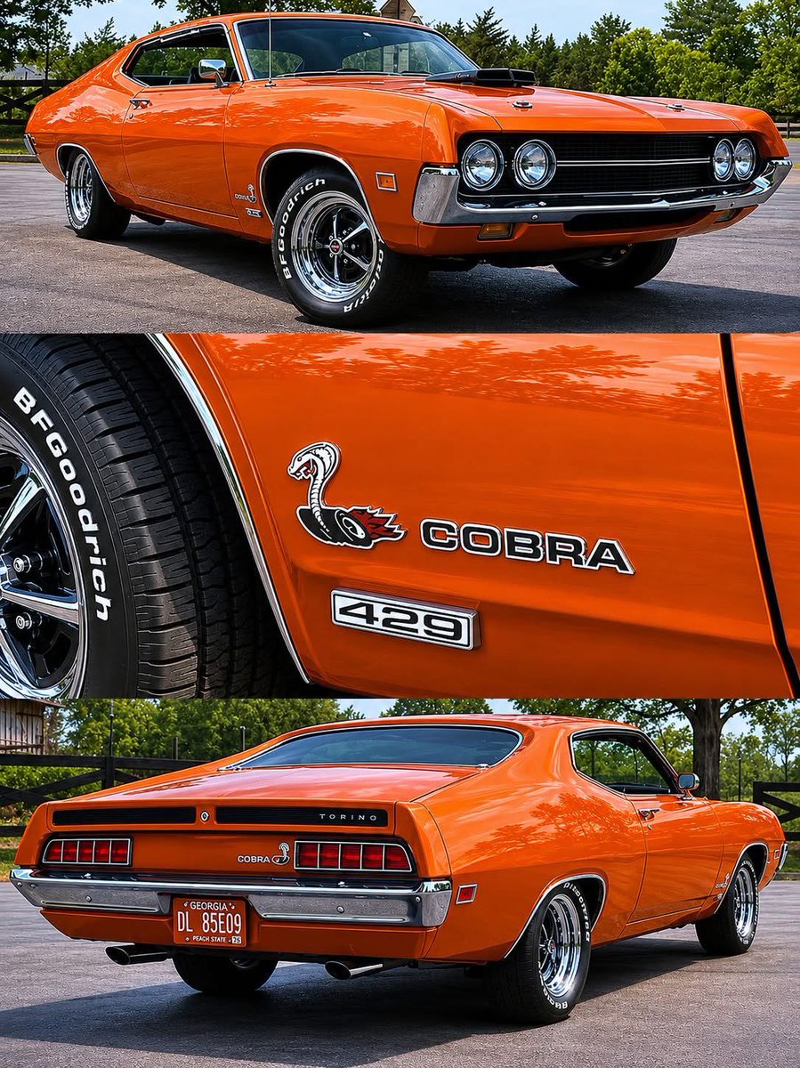 DinoKasamis's tweet photo. Love the color on this Torino Cobra! https://t.co/lesolo7JpR