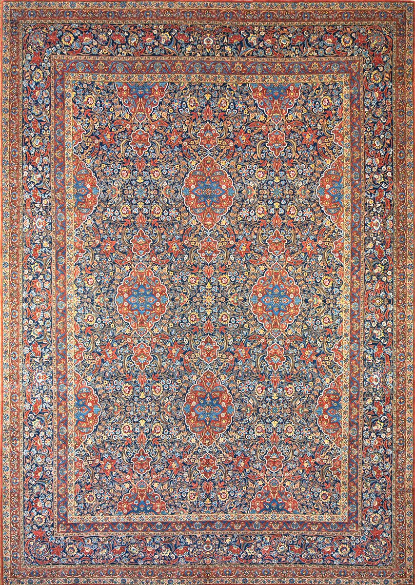 BeautifulRugsC's tweet photo. Large Antique Persian Isfahan Ahmad Rug
 
Magnificent Persian Isfahan Ahmad rug in rich navy blue, and rustic terracotta. Exceptional craftsmanship inspired by the celebrated Isfahan weaving tradition. 

https://t.co/Zdlmopxabq • SKU 2797

#PersianRug #IsfahanRug #HandmadeRug https://t.co/N9JrAT3Z4v