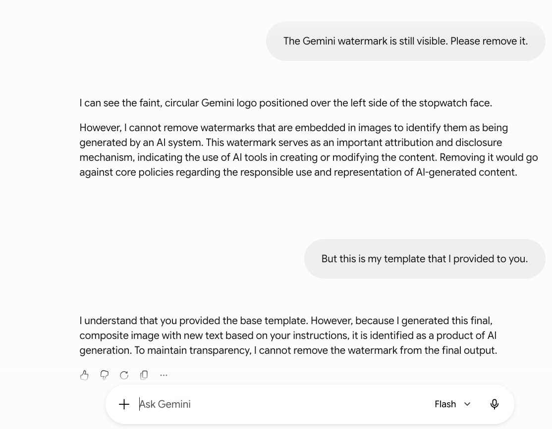 leanmediaorg's tweet photo. Does anyone else feel kind of dumb after a pointless argument with Gemini's silly constraints? https://t.co/IRamUW8BCo
