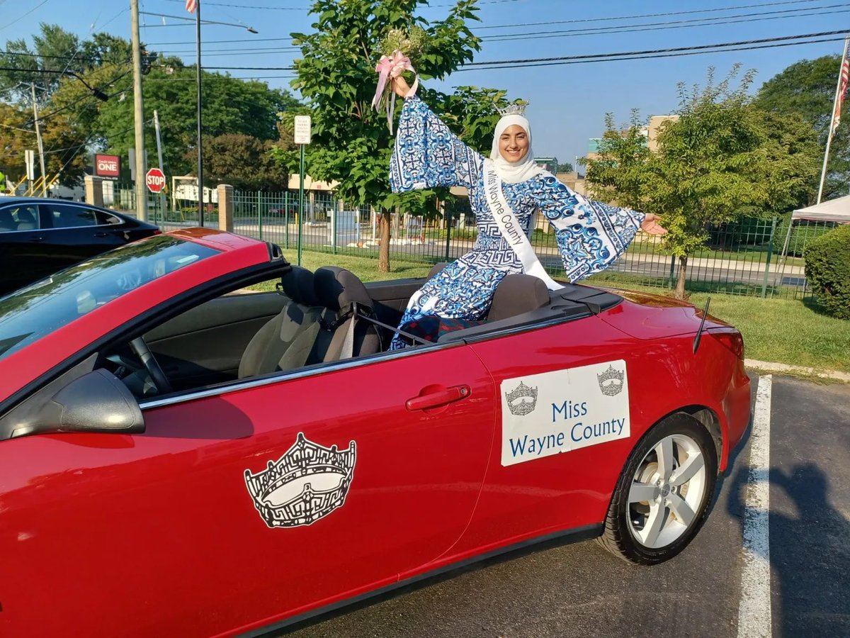 simonederayeh's tweet photo. The intellectual confusion surrounding the normalization of the hijab becomes even more glaring when it extends into modern progressive politics, corporate advertising, and mainstream media culture. This week, images circulated of Alexandria Ocasio-Cortez @AOC appearing publicly in New York wearing a hijab while attending events connected to Muslim community. To many US progressives, this is framed as solidarity, inclusivity, or cultural sensitivity. But what is astonishing is how little understanding exists about what the hijab actually represents within the legal and theological framework from which it emerged.

Politicians like AOC routinely present themselves as opponents of patriarchy, defenders of women’s autonomy, and critics of systems that impose unequal expectations on women. Yet when they symbolically adopt garments rooted in religious modesty doctrines that explicitly regulate female behavior and visibility, they  become representatives of the very patriarchal systems they claim to oppose. The contradiction is extraordinary.

#Hijab did not emerge historically as a feminist statement. It emerged from an ideology that believes women are less than complete human and must therefore dress differently from men for reasons of morality, temptation, and social order. In most Islamic societies governed partially or fully through sharia-based norms, the expectation is not reciprocal. Men are not subjected to equivalent bodily concealment standards, morality patrols, or state-enforced modesty regulations. The burden falls overwhelmingly on women. That is the definition of institutionalized gender inequality. Additionally, this enforcement is not limited to government bodies. Many Muslim women living in the west abide by hijab regulations in fear of physical abuse from their father, brothers, uncles or any other man in their family who buy tradition and ideology has power over decisions made for their lives.

Yet despite this reality, Western media and corporate culture increasingly romanticize the hijab as a symbol of empowerment, modernity, and female liberation. One of the clearest recent examples was the widespread celebration of Ameera Hashwi becoming the first hijabi “Miss Wayne County” contestant on the path toward the Miss America system. Rather than critically examining the contradiction between beauty pageants and religious modesty doctrines rooted in female concealment, media coverage overwhelmingly framed the moment as historic progress and inclusion.

The symbolism matters. Beauty pageants historically evolved around visibility, glamour, presentation, and public femininity. The modern effort to merge these institutions with religious modesty codes creates a contradiction that much of the media refuses to examine honestly. Instead, the narrative is flattened into simplistic slogans about “representation” and “breaking barriers,” while the patriarchal origins of the garment itself are carefully ignored. Feminist Activist, in fact, strongly opposed the bikini section of Miss America pageant, Express expressing that it was objectifying women. Where is women attending? These pageants were dressing in those bikinis 100% by their own choice..Hijab in the other hand in most cases for women wearing it is not a choice.

This broader trend extends far beyond pageantry. Western corporations now disproportionately feature hijab-wearing women in advertising campaigns in ways that vastly exceed their demographic representation in society. Companies such as Nike aggressively marketed products like the “Pro Hijab,” presenting the garment not as a symbol tied to centuries of patriarchal, religious  enforcement, but as an aspirational lifestyle accessory associated with empowerment . Likewise, airlines such as United Airlines and numerous fashion brands have prominently featured hijab imagery in 
1/2
