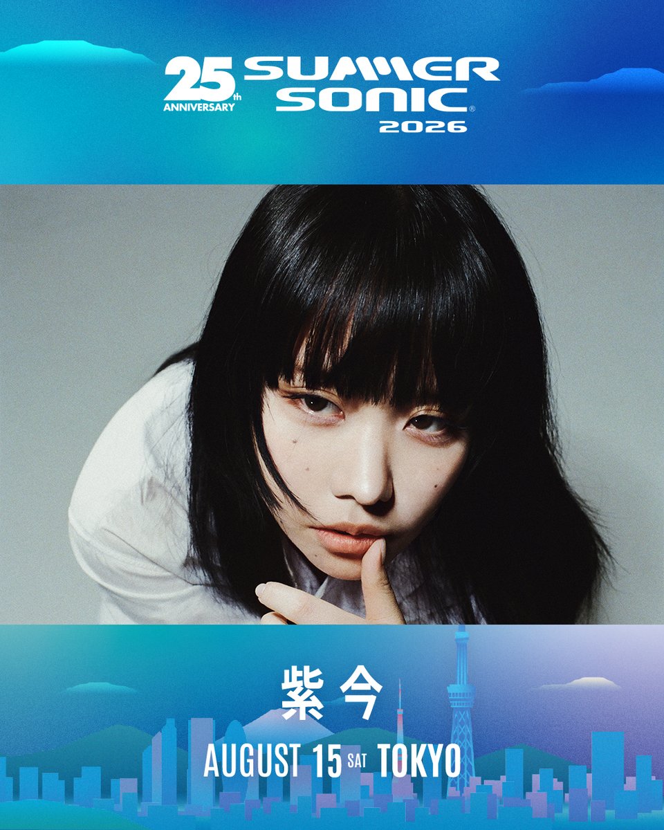 📣NEW LIVE INFO📣 🗓️2026.8.15(Sat) 📍ZOZOマリンスタジアム＆幕張