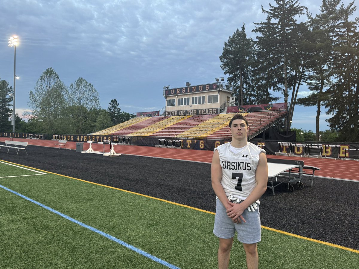 HeinrichDylan7's tweet photo. Had an amazing opportunity to compete at the Ursinus College prospect camp today! Got great work in with a bunch of guys. I want to thank Coach Endy and Coach Gallagher for the showcase. @Coach_Endy @CoachPGallagher https://t.co/8bPlkT8DPV