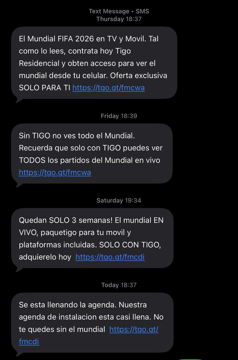 DRosso17's tweet photo. Ya basta @Tigo_GT; ya tengo su servicio hace años. BASTA YA. https://t.co/UPMINYidi4