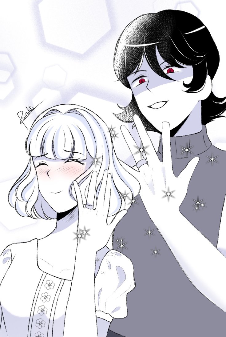 PanditaSakuri's tweet photo. Al ver está imagen en Pinterest no pude resistir hacer un dibujo de Charles y Eva (mi oc)
#ADSM #ADoubleSidedMirrorGame #ADoubleSidedMirrorVN #ADoubleSidedMirror #ADSMCharles
Mi dibujo ♥️-------Referencia✨ https://t.co/WGVdrAORkZ