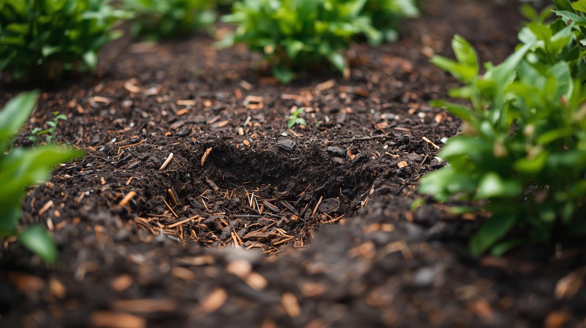 CBroughtonKW's tweet photo. Mulch is a garden’s best friend—but depth matters! Too little won’t protect, too much can harm.

Wondering the perfect mulch depth for a thriving landscape? 🤔🌿

#LandscapingTips #GardenCare #MulchDepth
 https://t.co/R9HEHVISWB https://t.co/8LlCyAPEXy