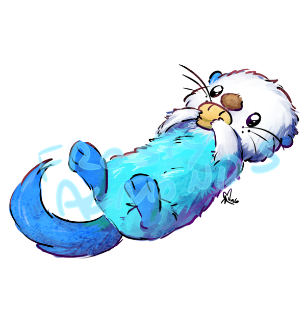 FrostyAlmonds's tweet photo. (Almost) Daily Oshawott 1232. More otter shaped Wott today for World Otter Day. https://t.co/tmU5i4SqCs