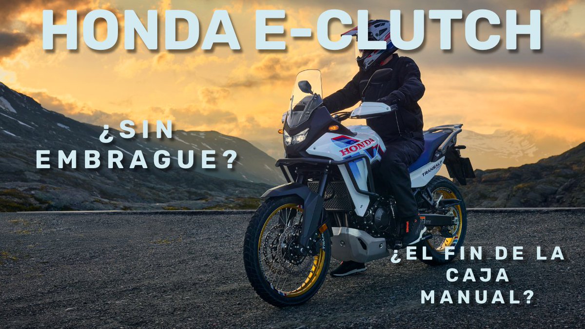 visionmotor's tweet photo. Honda Motor de Argentina presentó al E-Clutch, el sistema que le permite al conductor realizar los cambios de marcha sin necesidad de accionar el embrague.
Inicialmente, presente en la XL750 Transalp, pero luego se sumarán otros modelos.
https://t.co/EyyHMAH6VN https://t.co/XHJzmEZPTr