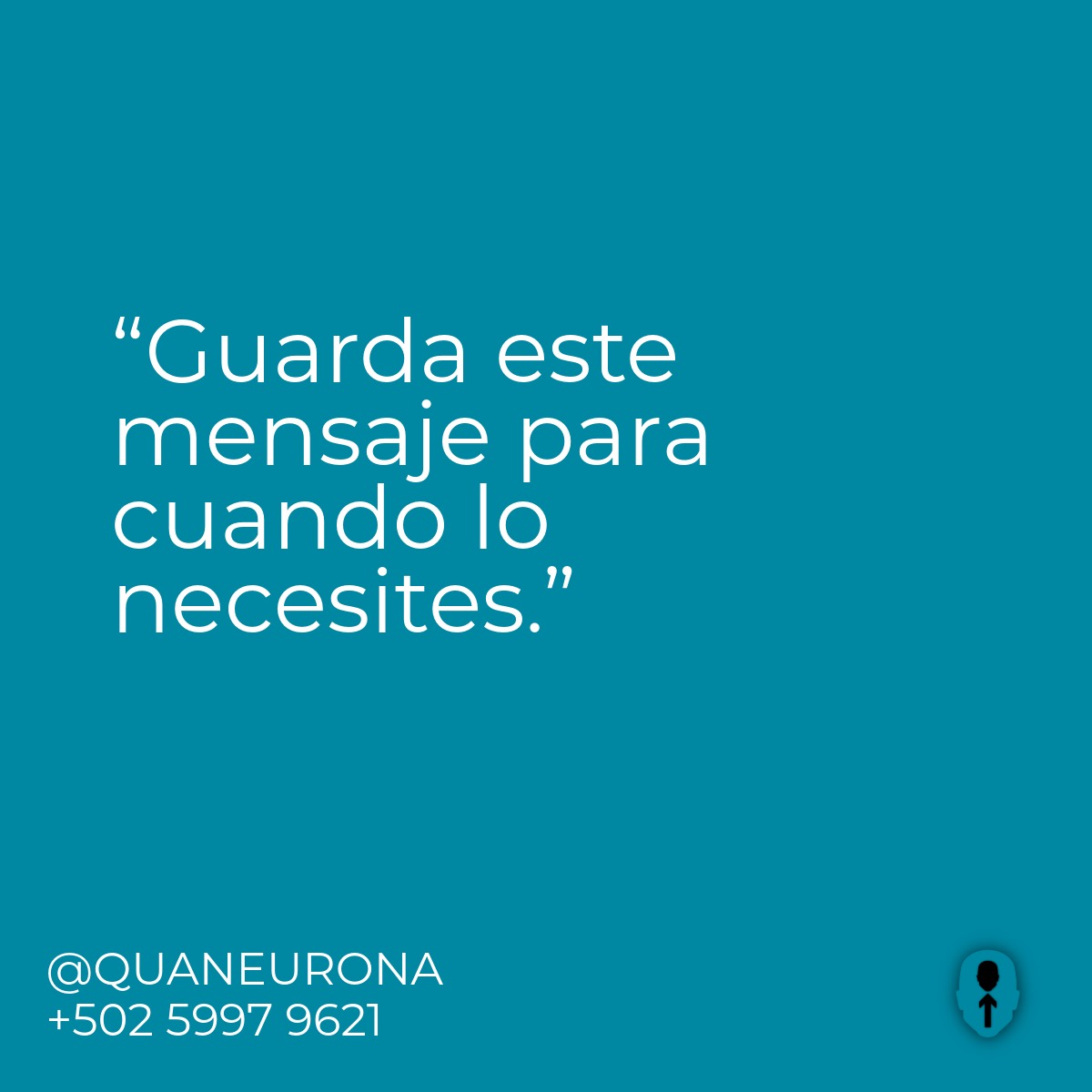 QUANEURONA's tweet photo. Si hay algo que te pesa y no sabes con quién hablar…
escribe “DESAHOGO” a nuestro WhatsApp 5997 9621.

#Autoestima
#PsicologiaGuatemala
#PsicologoGuatemala
#TerapiaGuatemala https://t.co/Cq1wxOQey9