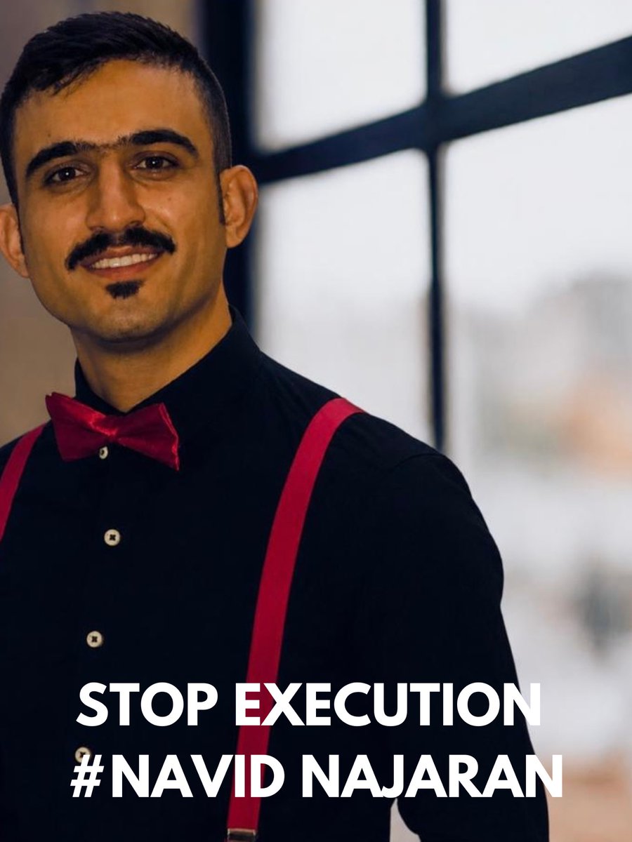 ArezooHaydari's tweet photo. STOP EXECUTION!
#NavidNajaran https://t.co/2ub7I1r2uv