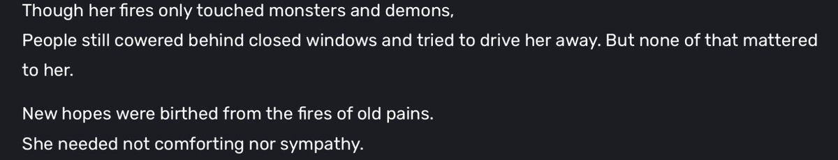 snowfallsoul's tweet photo. her low self worth is so interesting to me… essentially calling herself a tool, accepting the resentment of others as normal and thus telling herself she didn’t need comfort, refusing to look at her own face and later jumping at any sign of someone accepting her https://t.co/O5cpcEoewK