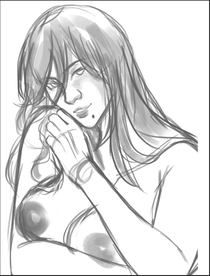mayralaudio's tweet photo. A little Mayral sketch~ I want to redo my icon and banner with my more improved artwork :3 https://t.co/UI0wOtRRht