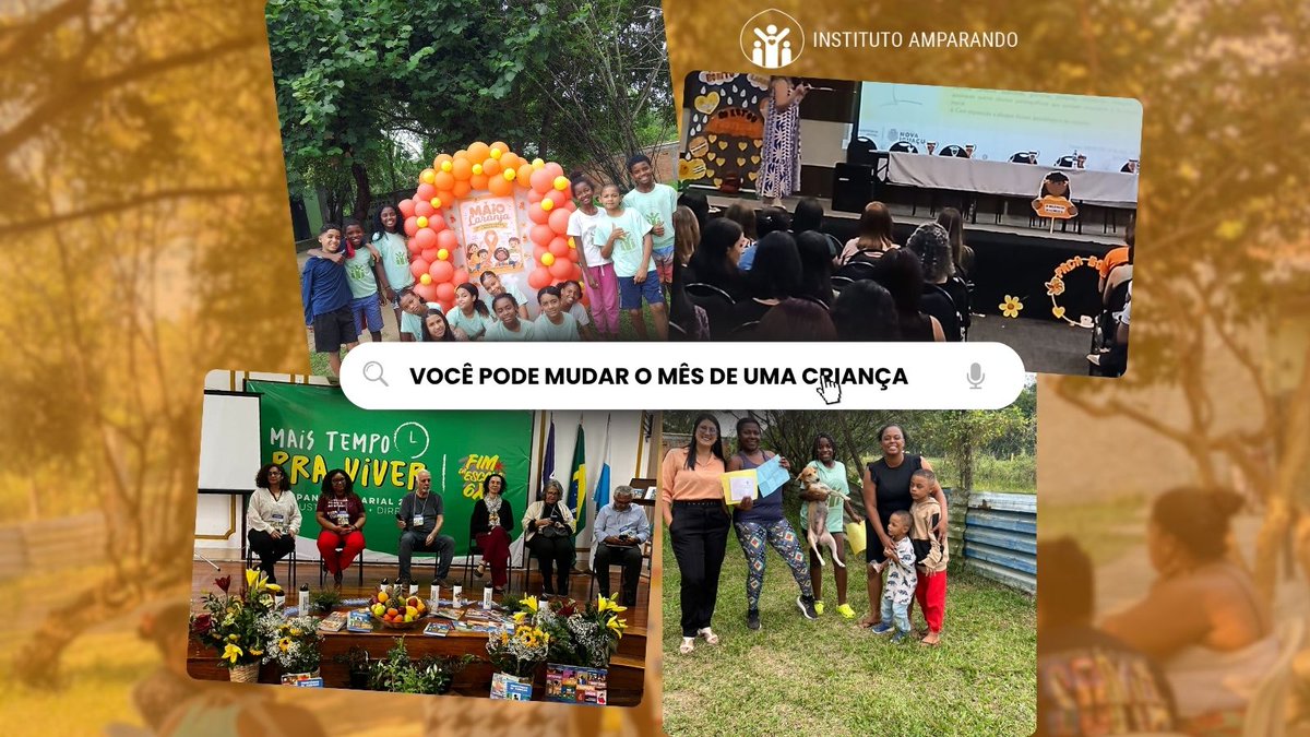 IAmparando's tweet photo. Maio tem sido um mês de muito aprendizado, conscientização e fortalecimento de vínculos aqui no Instituto Amparando! 

Transforme o mês através do apadrinhamento e de mais apoio aos projetos educacionais e assistenciais. https://t.co/1kpozKO512