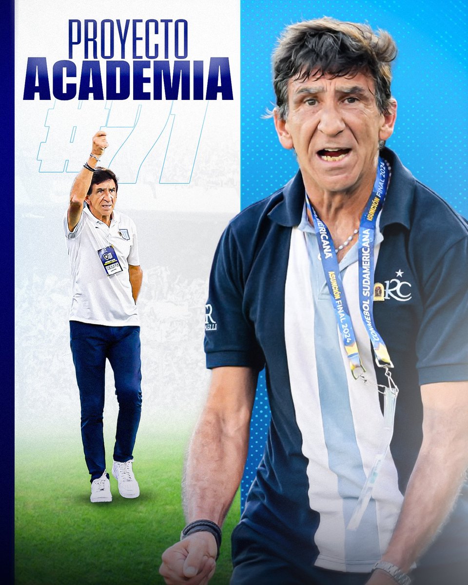 Proyectoacade's tweet photo. PROGRAMA D: 22HS 
 Racing D.C (después de Costas 🛐) 

- Empieza la carrera por DT🏃🏽
- Que tiene que tener el próximo técnico de Racing 🕵🏽
- Que material queda para trabajar?
te esperamos en el link de acá 👇🏽, por @RacingOnline2.
https://t.co/lsBlYu6nid https://t.co/nUO9cKxlQ0