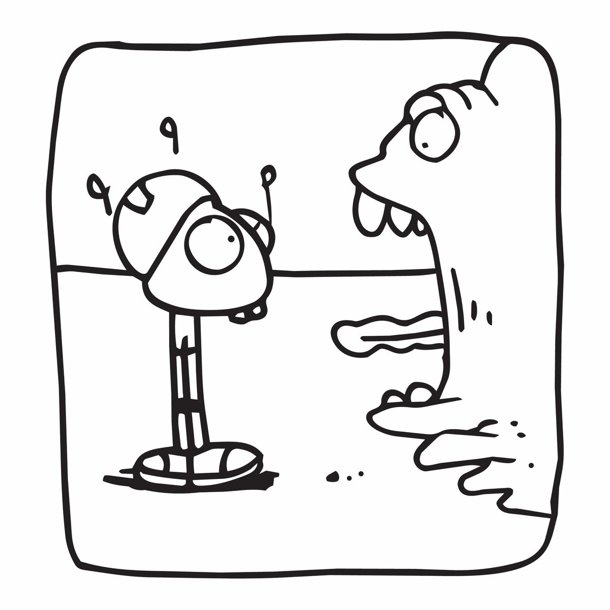 OneBoiled_Egg's tweet photo. Chris Underestimated 

#comicart #illustration #webcomic #indiecomic #minimilistcomic #doodleart #oneboiledegg https://t.co/Ze4Z98GDuS