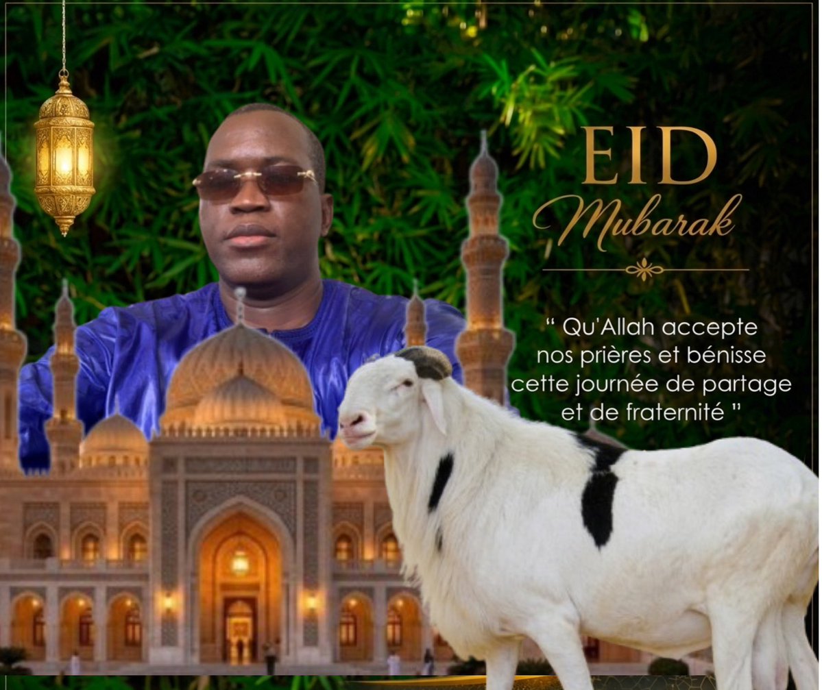 Fall_Dams's tweet photo. Que cette fête de Tabaski 🐑 soit pour vous un moment de joie, de grâce, de fierté et de paix pour vous tous chers amis, parents et followers ! Happy Eid ! https://t.co/lrLsqkzGyU