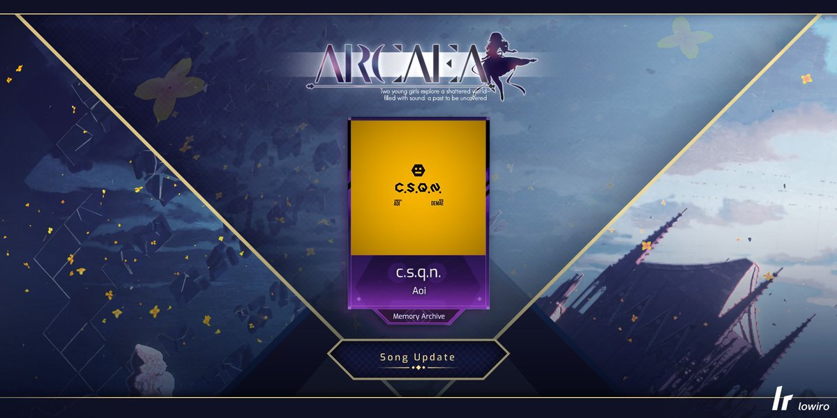 Arcaea公式 tweet media
