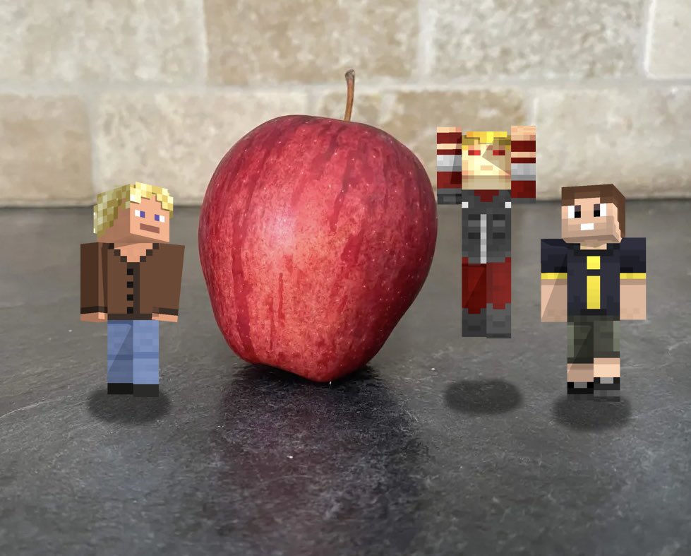 WhereIsZiT's tweet photo. Today team zit is one apple tall https://t.co/UV9OZEVPn2