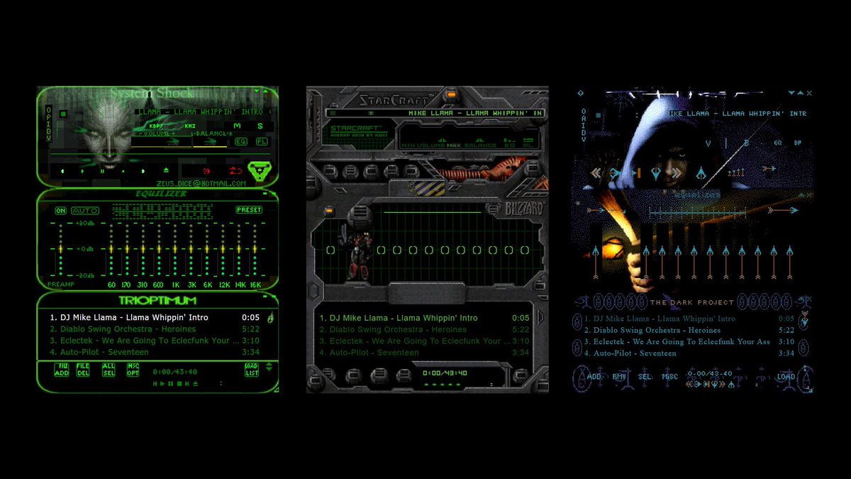 brockpierson's tweet photo. Are you even a real tech OG if you didn't use Winamp skins? https://t.co/M0llnGY6LK