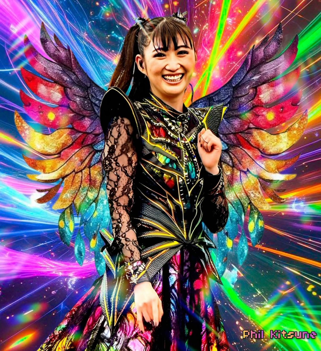 RealKrskv's tweet photo. Angel of Joy 😁

Have a joyful Momo'sday! 🍑💖

#MomokoOkazaki #Momometal #Babymetal #DigitalArt #DigitalEditing https://t.co/SYk1akCj9z