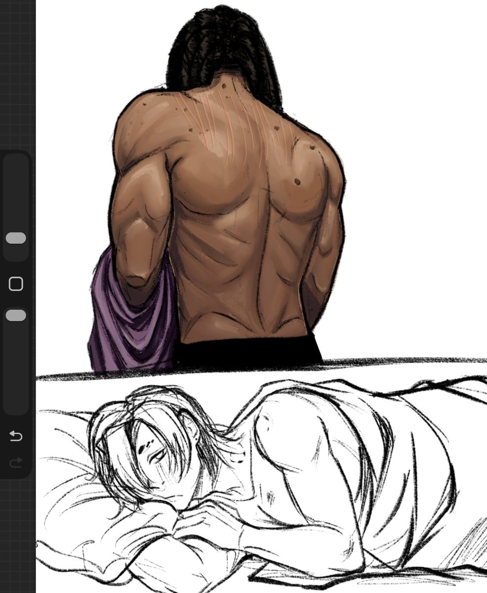 kaifpesun's tweet photo. good morning #janka 
I got too lazy to finish drawing Zan-Zan https://t.co/NzVseroBpK