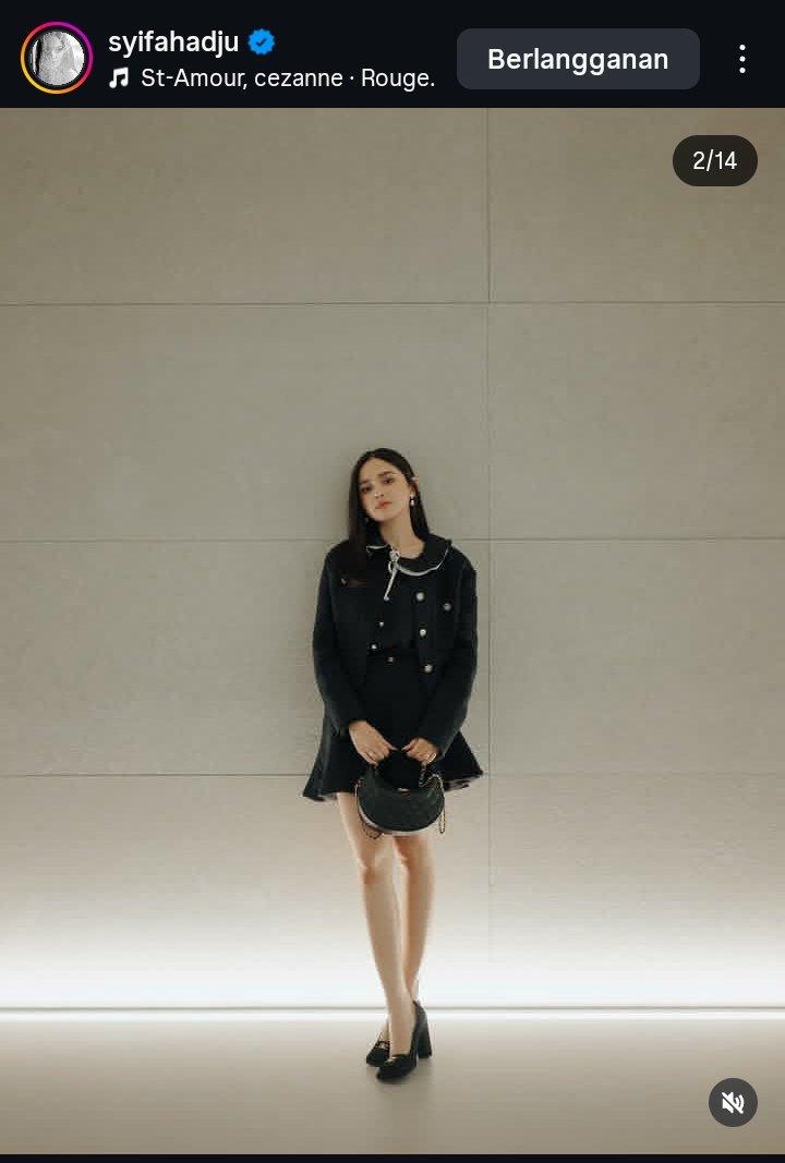 suggqst's tweet photo. Potret Syifa Hadju dalam acara Chanel Métiers d'art 2026 di Seoul, Korea.

Syifa Hadju at the Chanel Métiers d'art 2026 in Seoul, Korea. 

She is so beautiful — cantiknya unreal banget sumpah cantiknya cantik banget tau gak sih 😭🙏🏻 https://t.co/i32UJHAGhe