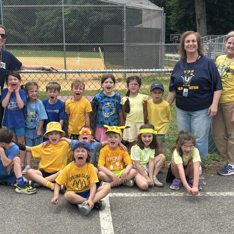 WPSWashington's tweet photo. KK's very first Washington Field Day in the books! Such a great day! 💙💛 https://t.co/PCk6jf0sXX