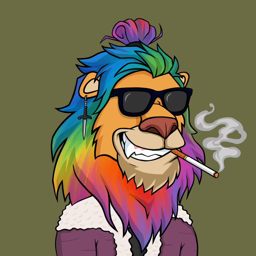 ryanlong501's tweet photo. This @LazyLionsNFT is untouchable. https://t.co/LLrhc7l5qA